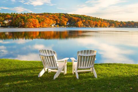 Adirondack Autumn Reflection