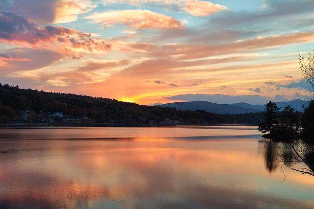 Newfound Lake Sunset