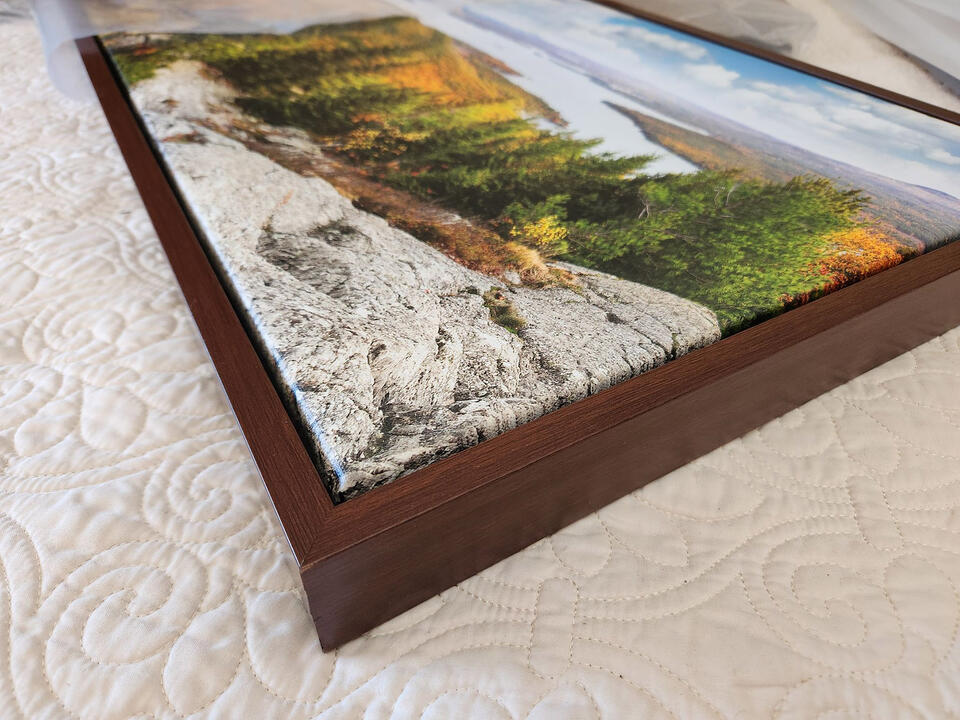 Canvas Wrap with a Float Frame
