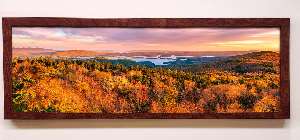 Framed print with UV/Anti-Reflective Glass