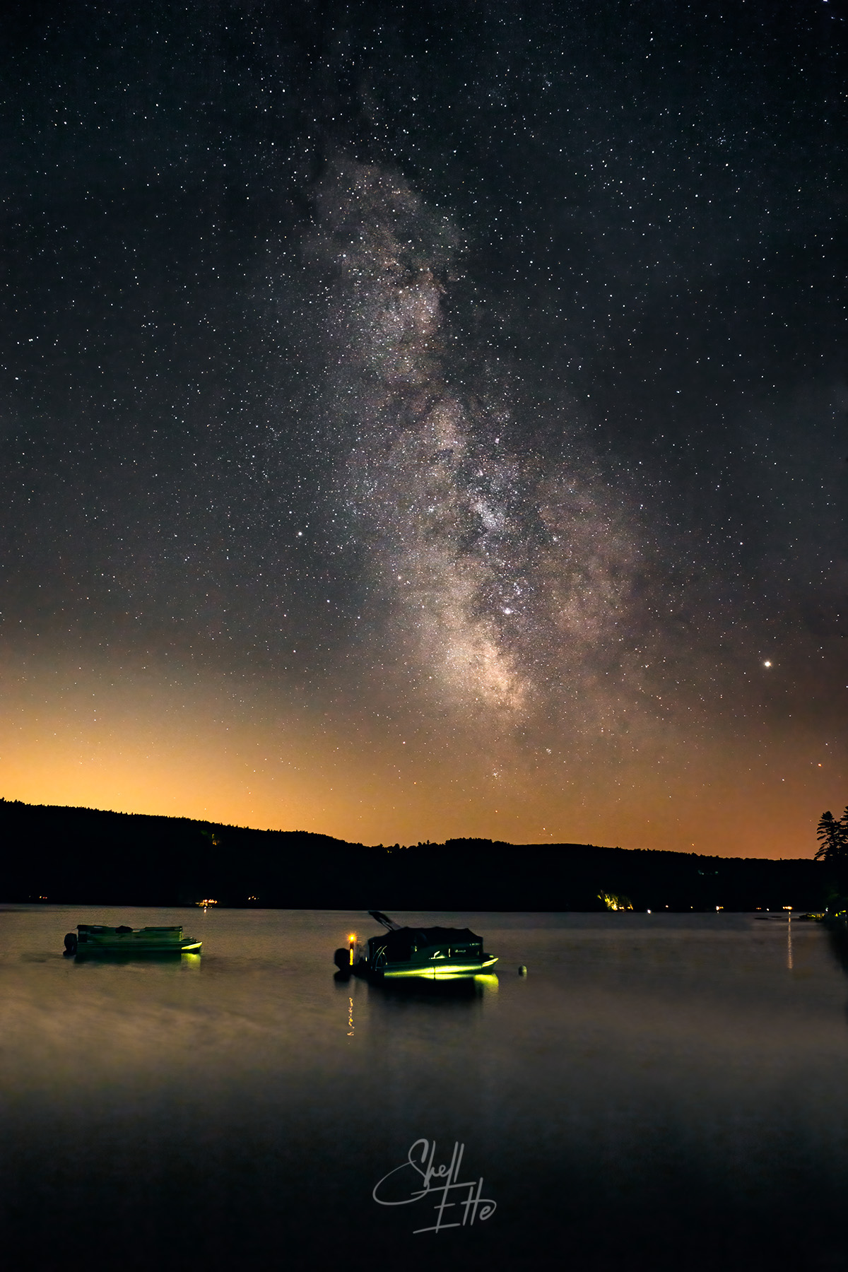 Milky Way Over Little Squam Lake Milky Way over Little Squam Lake in Holderness, NH