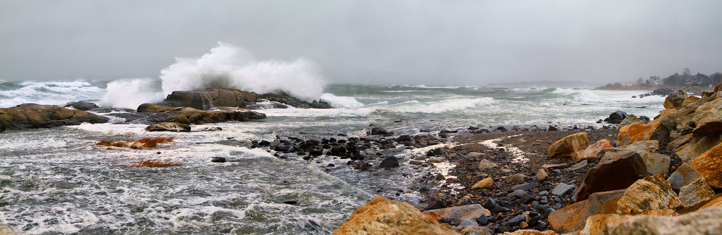 Hurrican Sandy, Rye NH pano A panoramic shot of the hurricane Sandy hitting Rye Beach in Rye, NH